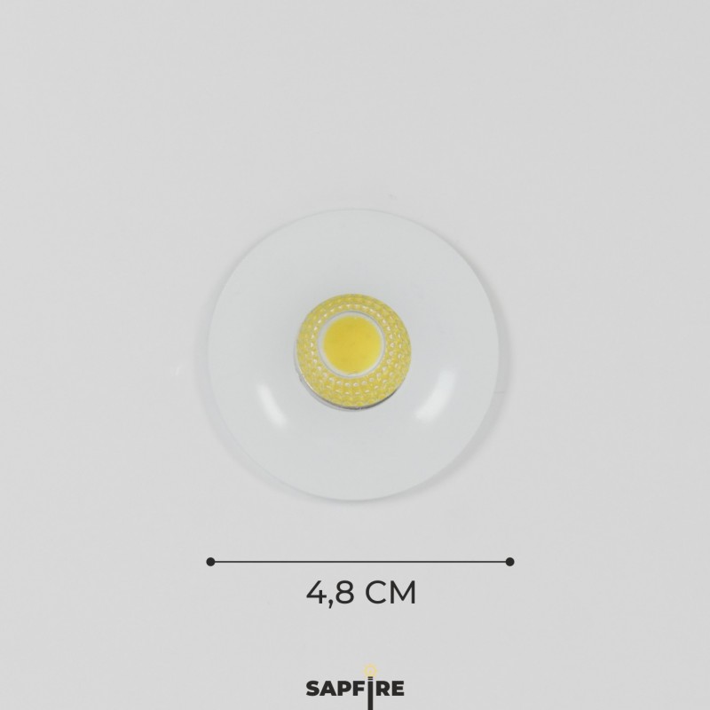 Светильник IL.22711 MINI WHITE/БЕЛЫЙ D48/H30/1/LED/3W/4000K 23-12