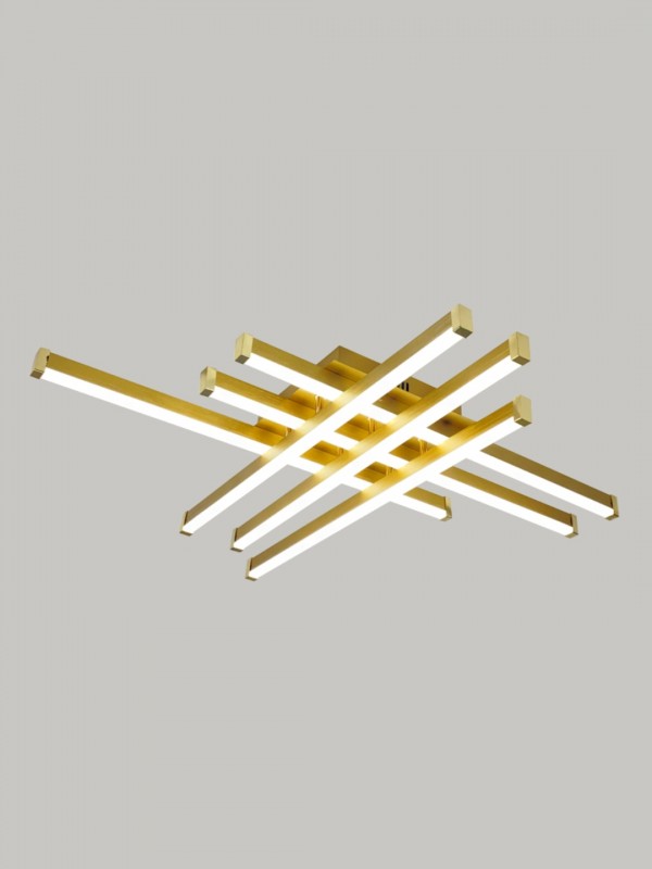 Светильник А09/600 GOLD/ЗОЛОТО ` D600/H110/6/LED/112W 2.4G PICK SPF24-07 (1 из 2шт)