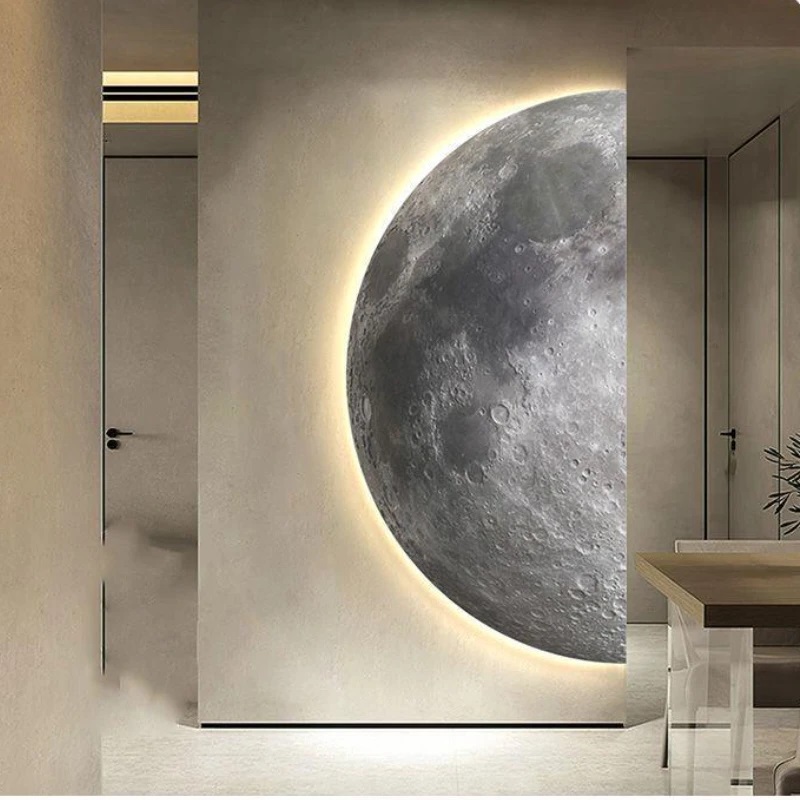 Светильник настенный ElegantLight DZN-11335 СЕРЫЙ ` D2000*1000/H100/1/LED/20W/4200K MOON/2