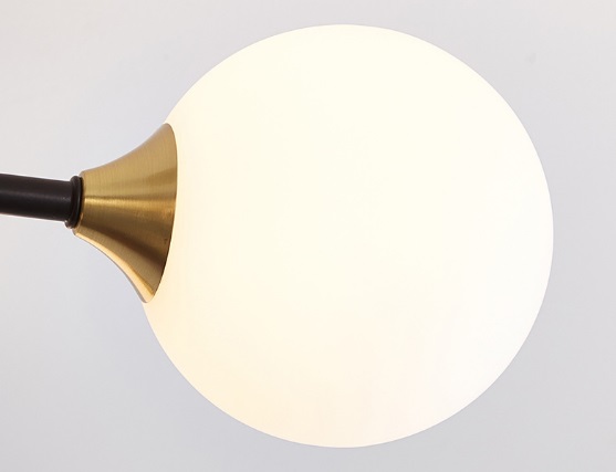 Светильник потолочный ElegantLight DZN-1-2-80 ЧЕРНЫЙ+БРОНЗА ` D830/H750/6/G9/40W 23-05