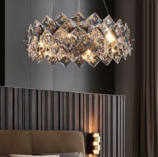 Светильник ElegantLight (2187-500CR) SPF-9084 РОМ ` D500/H180/6/E14/40W BALLET3 25-03 (1)