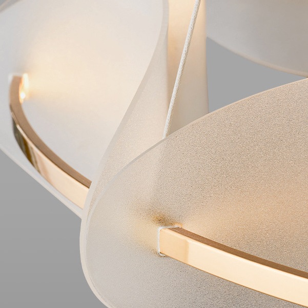 Светильник DZN-6987 БРОНЗА ` D600*180/H2000/6/LED/22W/3000K FLAKE